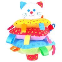 Лот: 10816260. Фото: 3. Игрушка "ШуМякиши. Пирамидка Котик... Дети растут