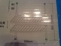 Лот: 1099741. Фото: 3. Кухонная полочка(новая),цвет-белый... Домашний быт