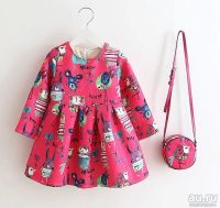 Лот: 8885152. Фото: 3. Арт 1400.Комплект платье+сумочка... Дети растут