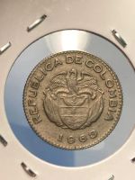 Лот: 19367519. Фото: 2. Колумбия 10 сентаво, 1963. Монеты