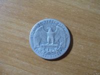 Лот: 13784239. Фото: 2. США 25 центов 1950 года. Серебро... Монеты