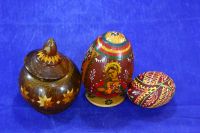 Лот: 17518479. Фото: 5. 3 Статуэтки Деревянное раритетное...