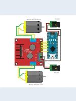 Лот: 13961041. Фото: 2. L298N Драйвер шагового/щеточного... Радиодетали  (электронные компоненты)