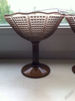 Лот: 5664051. Фото: 2. Вазочки на ножке 2 штуки. Посуда, кухонная утварь