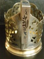 Лот: 450546. Фото: 2. Подстаканник. Серебро! Редкий!. Антиквариат