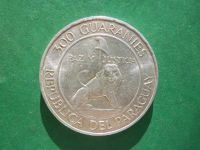Лот: 11634290. Фото: 4. 300 гуарани 1968 г.Парагвай,серебро... Красноярск