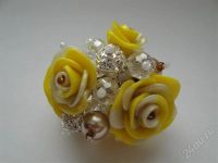 Лот: 575666. Фото: 2. Изделия из полимерной глины,кольцо... Ювелирные изделия, бижутерия, часы