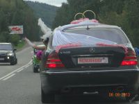 Лот: 4296689. Фото: 3. Свадебное украшение на машину!