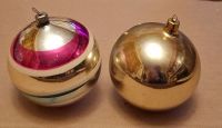 Лот: 17898063. Фото: 2. Игрушка ёлочная набор 2 шт. Шар... Новый год!
