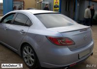 Лот: 11758425. Фото: 7. Лип спойлер на Mazda 6 (Мазда...