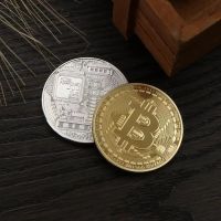 Лот: 11216363. Фото: 2. Металическая монета сувенир Bitcoin. Сувениры