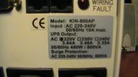 Лот: 4136825. Фото: 4. Бесперебойник Powercom KIN-800AP. Красноярск
