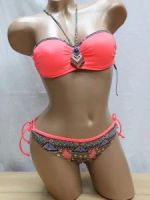 Лот: 7678281. Фото: 4. Модный купальник - бандо с украшением... Красноярск