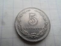 Лот: 22171386. Фото: 2. Аргентина 5 сентаво 1924. Монеты