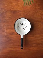 Лот: 21689735. Фото: 4. Дуршлаг эмалированный с деколью... Красноярск