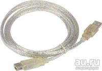 Лот: 13354529. Фото: 2. Кабель USB 2.0 AM/AF 1.8м VCOM... Комплектующие