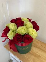 Лот: 6650596. Фото: 6. Розы в шляпных коробках.25 роз...