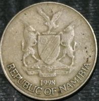 Лот: 20055732. Фото: 2. Экзотика с рубля (81854) Намибия. Монеты