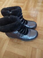 Лот: 16652994. Фото: 2. Ботинки бронза зима. Женская обувь