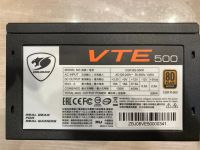 Лот: 17940749. Фото: 2. Блок питания Cougar 500W VTE500... Комплектующие
