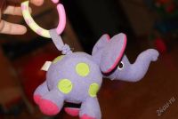 Лот: 1541008. Фото: 2. подвеска слон тини лав вибрирует. Игрушки