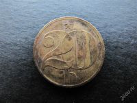 Лот: 1079875. Фото: 2. 20 геллер, Чехословакия, 1975... Монеты