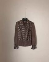 Лот: 13123921. Фото: 2. Куртка - бомбер в стиле милитари... Женская одежда