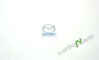 Лот: 14366525. Фото: 2. Нашивка MAZDA белая. Военная атрибутика