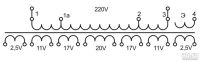 Лот: 10384660. Фото: 4. Трансформатор силовой тороидальный...