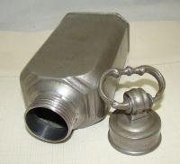 Лот: 13764536. Фото: 5. Фляга старинная оловянная (N036...