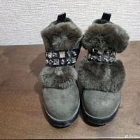 Лот: 19675308. Фото: 2. Ботинки женские 38 размера с мехом... Женская обувь
