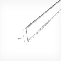 Лот: 21359078. Фото: 2. Ценникодержатель полочный самоклеящийся... Оборудование