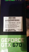 Лот: 4712085. Фото: 2. Nvidia GeForce GTX 670 (GV-N670OC-2GD... Комплектующие