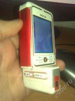Лот: 553131. Фото: 2. nokia 3250 красный. Смартфоны, связь, навигация