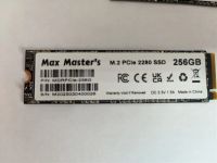 Лот: 25239377. Фото: 2. SSD 256 ГБ/M2 PCIe/NVMe/Max Master... Комплектующие
