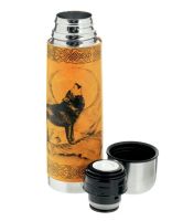 Лот: 8692804. Фото: 2. Термос "Волк", 500 мл, 23 февраля... 23 февраля и 8 марта