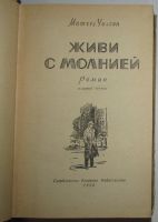 Лот: 20513227. Фото: 2. Живи с молнией. Митчел Уилсон... Литература, книги