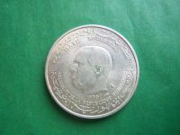 Лот: 18025682. Фото: 2. Тунис 1 Динар 1970 г. Серебро. Монеты