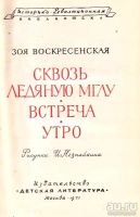 Лот: 13962657. Фото: 2. Воскресенская Зоя - Сквозь ледяную... Литература, книги