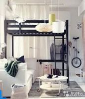 Лот: 7574920. Фото: 4. Кровать-чердак IKEA Стуро -32... Красноярск