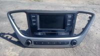 Лот: 17588186. Фото: 2. Магнитола Hyundai Solaris с 2017г... Автозвук