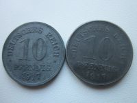 Лот: 20825082. Фото: 2. Германия 10 пфенингов 1917г разновид... Монеты
