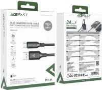 Лот: 25789861. Фото: 5. Кабель ACEFAST C17-04 USB-A To...