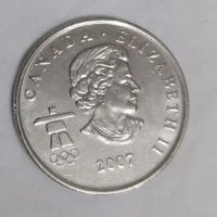 Лот: 25520264. Фото: 2. Монета 25 центов Канада. Олимпийские... Монеты