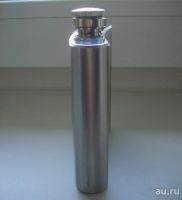 Лот: 8879015. Фото: 2. Фляжка металлическaя 180 мл. Туризм