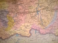 Лот: 9517181. Фото: 3. Большая карта России, карта озера... Литература, книги