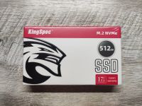 Лот: 21983892. Фото: 2. SSD диск KingSpec M.2 NVME 512... Комплектующие