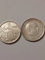Лот: 21726247. Фото: 3. 5 песет 1957 г. Испания. Коллекционирование, моделизм