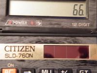 Лот: 5242372. Фото: 2. калькулятор citizen SLD-760N. Канцелярские и офисные товары