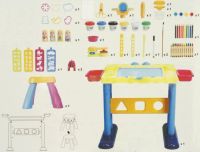 Лот: 3447752. Фото: 3. Парта для рисования с табуретом... Мебель